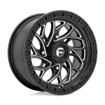 Fuel Utv D741 Runner 22X7 4X137 0MM Gloss Black Milled Wheel New. Price: $178.15.
