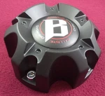Ballistic Wheels Flat Black Custom Center # CAP-WX03-135/139.7-5H Used. Price: $39.95.