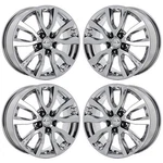 17" Nissan Rogue Pvd Bright Chrome Wheels-c Rims Factory Oem 62746 Exchange 2... New. Price: $795.00.