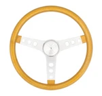 Grant Products 8467 15" Metal Flake Steering Wheel Gold, 3-SPOKE Design New. Price: $117.69.