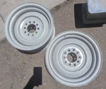 Pair Vintiques Smoothie 14X7 Wheels On 4.5/4.75 Mopar Ford Gm Hotrod New. Price: $259.99.
