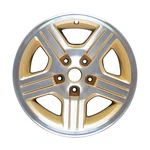 Used Painted Gold Rear Aluminum Wheel 16 X 10121086. Price: $256.26.