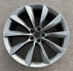 Tesla Model X Turbine Alloy Wheel Rim 22" 9.0J ET35 1027246-00-F 1027246-01-F Used. Price: $474.99.