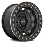 Kmc KM236 Tank Beadlock Wheel 17X9 (-15, 6X139.7, 108) Black Single Rim New. Price: $620.00.