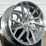 24" New Evok EV02 24X10 Brushed Milled 6X5.5 6X139.7 +25 Chevy Gmc Wheels Rims. Price: $1750.00.