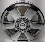 2004 2005 2006 2007 2008 Nissan Armada 18 Oem Chrome Clad Wheel Part #62439 Used. Price: $175.00.