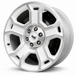 22" Ford F-150 Wheel Rim Factory Oem 3750 2008-2014 Polished White Remanufactured. Price: $995.00.