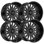 (set Of 4) Tis 547B 20X12 6X135/6X5.5" -44MM Gloss Black Wheels Rims 20" Inch New. Price: $1912.00.