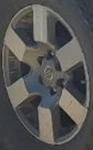 2013 Frontier Oe Wheel 18X7-1/2 Machined 6-U Spoke Sl Nissan Used. Price: $134.62.
