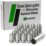 Chrome Lug Nuts For 2008-2013 Jeep Liberty With Aftermarket Wheels New. Price: $50.00.