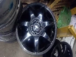 Wheel 16X6-1/2 Alloy 7 Tapered End Spoke Black Fits 08-14 Clubman 1062949 Used. Price: $132.00.