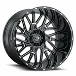 20" Vision 404 Brawl Gloss Black Milled Spoke 20X9 Wheel 6X5.5 (6X139.7) 12MM Ri New. Price: $387.64.