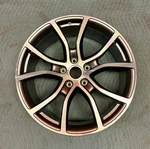 Oem Porsche Cayenne Turbo Exclusive 21" Wheel Rim / Rear ET58 #2 Used. Price: $998.00.