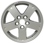 16" 16X6.5" Silver Alloy Wheel Rim For 2007-2010 Mitsubishi Outlander Remanufactured. Price: $129.79.