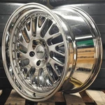 Whistler SK1-T 17X9 25 Offset 5X114.3 Pvd Chrome Mesh Spoke W/rivet Wheels New. Price: $899.96.