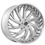 24X10 Artis Wheels Decatur Silver Brushed Face With Chrome Lip Rims (4PCS) A1 New. Price: $3606.00.