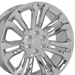 Oe Wheels CV43 22X9 Chrome 5666 Rim 6X139.7 +24ET Fits Gmc Sierra Yukon New. Price: $360.00.