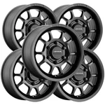 (set Of 5) Method Utv MR409 Bead Grip 15X10 6X5.5" +0MM Matte Black Wheels Rims New. Price: $1305.00.