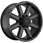 Ultra 195 Crusher 16X8 8X6.5" -6MM Satin Black Wheel Rim 16" Inch New. Price: $204.99.