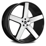 Strada Perfetto Wheel 22X9.5 (24, 6X135, 87.1) Black Single Rim New. Price: $365.00.