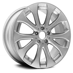 For Mercedes-benz E400 17-18 Alloy Factory Wheel 5 V-spoke Silver 18X8 Used. Price: $284.01.