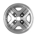 64635 Refinished Mazda RX7 1981-1985 13" Wheel Rim Machined W/ Medium Charcoal Remanufactured. Price: $200.00.