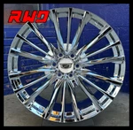 22" Chrome Oe Replica Wheels Fits 2023 Cadillac Escalade V Series 6X5.5 +28 New. Price: $1880.00.