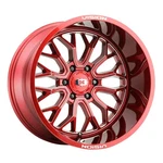 Vision 402 Riot Rim 20X9 6X139.7 Offset 12 Red Tint Milled Spoke (quantity 1) New. Price: $342.19.