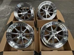 19X8.5 +35 Aodhan Ds-x 5X114.3 Silver W/machined Face Wheels (used Set). Price: $899.00.