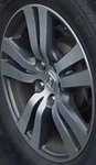 2017 Pilot Oe Wheel 18X8 5 Spoke Double Face Light Gray Honda Used. Price: $110.24.