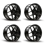 Set 4 20" Kalon Wheels Falcon 201 Gloss Black 20X8.5 5X108 5X115 38MM Rim New. Price: $1292.00.
