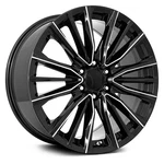 Factory Reproductions Replicas Fr 205 Wheel 22X9 (28, 6X139.7) Black Single Rim New. Price: $345.00.