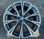 Bmw X7 22" Inch Rear Rim Oem 2018 2019 2020 2021 2022 Genuine Wheel 22X10.5 Used. Price: $568.00.