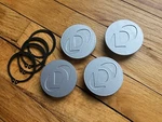 Aluminum Center Caps For Dinan / Champion Wheels School Design Bmw M5 M3 Used. Price: $385.00.