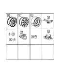 Genuine Mopar Wheel Steel 52113234AA New. Price: $178.24.