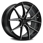 Rtx Slick Wheel 16X7 (40, 5X114.3, 73.1) Black Single Rim New. Price: $177.99.
