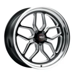 Weld S1528C071N32 Laguna 18X5 Blk Milled Front Drag Wheel 5X115 Hellcat 300 New. Price: $430.00.