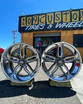 4 22" Staggered Us Mags C-ten U129 22X8.5 22X10.5 5X127 C-10 Square Body Trucks New. Price: $2176.00.