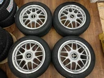 Bbs Wiser RG209 RG212 Nankang Noble Sport NS-20 17X8J+45 Rear 17X9J+45 #2604J Used. Price: $1549.99.