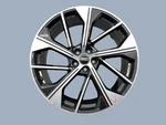 2021-2025 Audi SQ5 Oem (c) 21X8.5 Y Spoke Wheel Rim Silver & Black *curb Rash* Used. Price: $499.45.