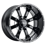Weld Off-road Granada Eight W125 20X10 8X180 ET-18 Gloss Black Milled (qty 1) New. Price: $480.00.