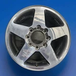 Gmc Chevrolet Full Polished Silverado 2500 Pickup Oem Wheel 20 Factory 5503 - Used. Price: $260.00.