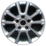 Wheel Rim Dodge Caravan Grand 17 2011-2013 1SP68DD5AA 1SP68TRMAA Oem 2615 Remanufactured. Price: $167.00.