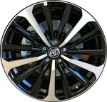 20" Toyota Highlander Wheel Rim Factory Oem 75699 2021-2025 Machined Black Remanufactured. Price: $695.00.