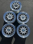 Restored Bbs Set Of RC041 Bmw Tech Style 29 Wheels E36 M3 325 17X7.5J ET41 Remanufactured. Price: $3995.00.