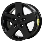 17" Jeep Wrangler Wheel Rim Factory Oem 9075 2007-2018 Gloss Black Remanufactured. Price: $225.00.