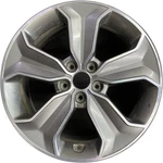 Hyundai Machined Grey Santa Fe Oem Wheel 18 2013-2016 Original Factory 70848B Used. Price: $125.38.