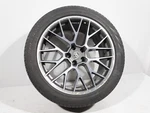 2015-2018 Porsche Macan Rear Alloy Rim Tire Wheel Spyder 10"X20" ET19 Oem Used. Price: $493.31.