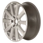 2008-2009 Volkswagen Golf Rabbit Machined Silver 18X7.5 Oem Wheel 698 Remanufactured. Price: $296.95.