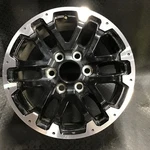 2022-2025 Toyota Sequoia Tundra 75600 Wheel 18X7.5 Rim Black Machined 426110C300 Used. Price: $170.05.